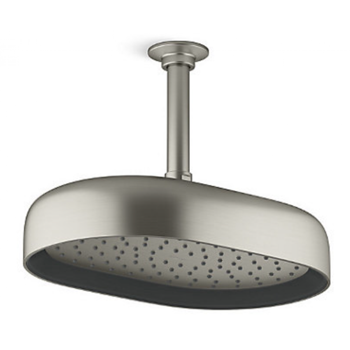 Kohler K-26293T STATEMENT 單功能 12" 長方形頭頂花灑 (羅曼銀)｜Katalyst注氧技術、MasterClean